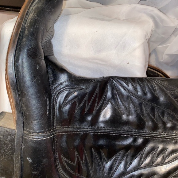 Western Boot Black Size 7.5 - Picture 2 of 3